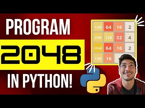 How to Make the Classic 2048 Game in Python! (Pygame Code Tutorial)