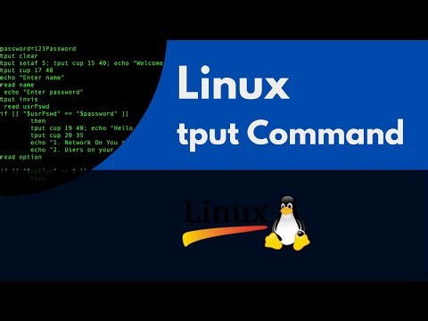 Linux tput Command | Design your Program with tput | #bash #linux #shellscripting #bashscripting