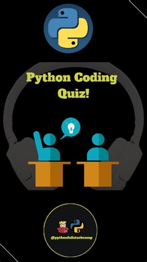 pythonfullstackcamp on Instagram: "🚀 Python String Quiz is here! Test your knowledge of string operations, slicing, and manipulation. 💡 Perfect for coding practice, interviews, and self-assessment. Can you score 100%? 🐍🔥 Save & Share with your coding friends! python string quiz string coding questions in python python string practice quiz python string interview questions python string coding mcq python string exercises with answers python string manipulation quiz string problems in python p