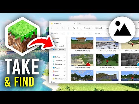 How To Take & Find Minecraft Screenshots - Full Guide
