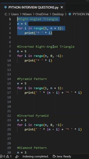 🚀 Top Python Interview Questions with output 2025 | #python #shorts #viral #shortsfeed