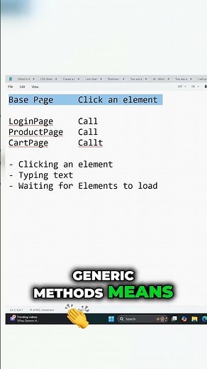 Base Page Class in Selenium POM | Reusable Generic Methods Explained | Selenium Python