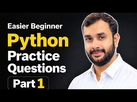 Python Coding Session 1 | Lecture 6 | Solve Python Problems for Beginners