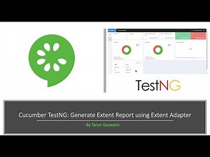 Generate Extent Report in Cucumber TestNG