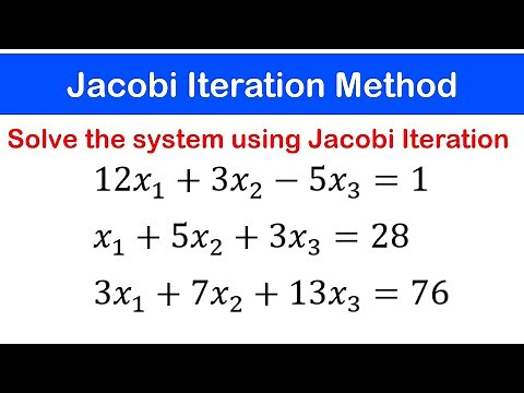 🟢06b - Jacobi Iteration Method: Example 2