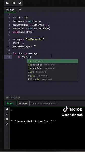 Understanding the Caesar Cipher in Python