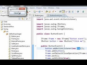 Java swing GUI tutorial #10: JButton and ActionListener