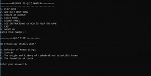 Quiz App In Python With Source Code - Source Code & Projects