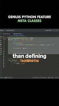 Have you heard of a meta class in python?