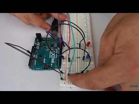 Programmieren lernen mit Arduino - Wechselblinker LEDs 4/9