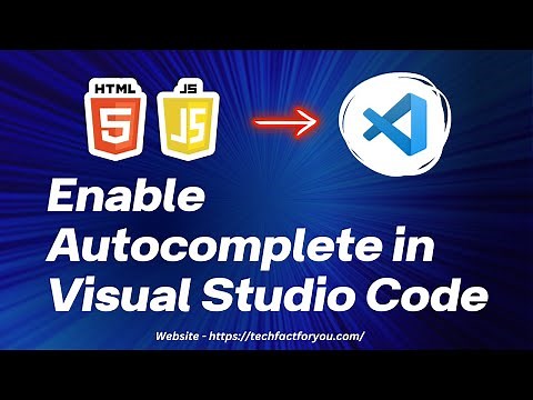How to Fix HTML & JavaScript Autocomplete in VS Code | VS Code Autocomplete html Solution