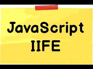 Step by step understanding JavaScript IIFE ( Immediately invoked function expression)