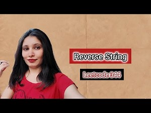 Reverse String | LeetCode 344 | Python Recursion Explained| DSA with Nidhi Chouhan
