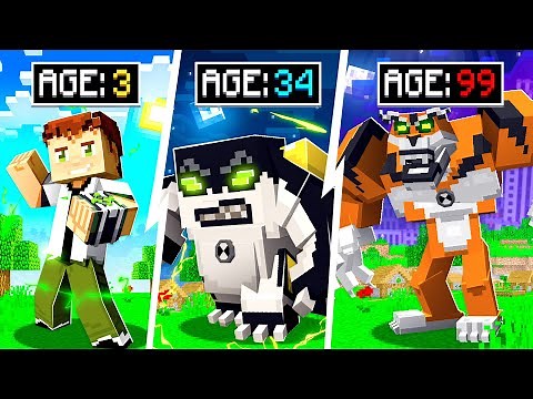 Morphing into EVERY Ben 10 Alien in Minecraft