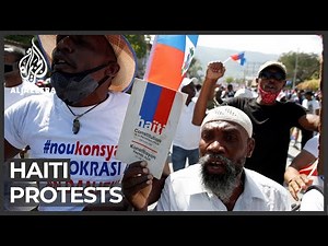 What is happening in Haiti, where political crisis persists?