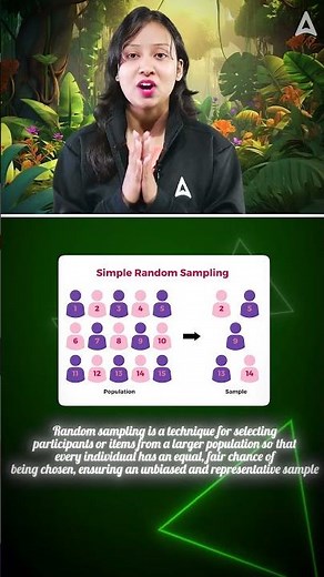 Class 11 Economics : Random Sampling and Non Random Sampling