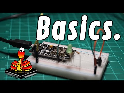 Programming a NodeMCU with MicroPython: Basic GPIO Input and Output