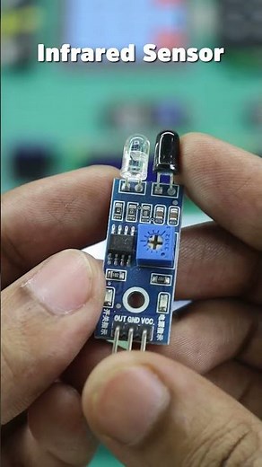 Infrared Obstacle Avoidance Sensor | #electronics #arduino