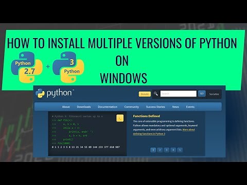 How to install multiple versions of Python 2 and 3