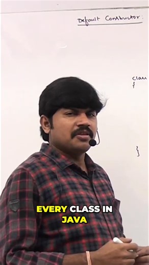 Durga Jobs | Every Java class has a constructor, even abstract ones. Compiler adds a default if you don't write one. #Java #Programming #Coding... | Instagram