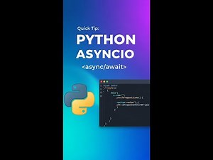 Python Asyncio: Using async/await for Concurrent Operations