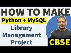 How to make | Library Management Python Project