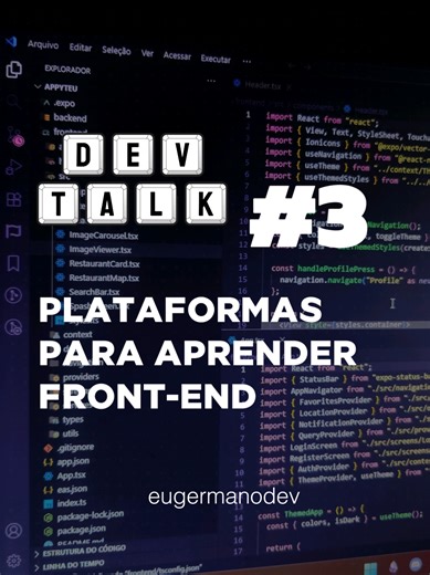 Onde começar na programação sem gastar nada? 💸 No #DevTalk de hoje, eu te mostro os 3 cursos que eu mais confio para quem quer dominar HTML, CSS e JavaScript. De mestres como o Guanabara até plataformas globais como o FreeCodeCamp, não falta opção pra você começar seu projeto hoje! 🚀 Feliz ano novo 🔥🔥 #frontend #programador #fyp #softwareengineer