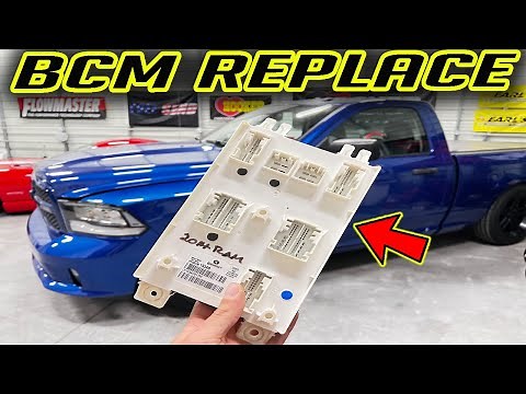 How To Replace BCM Body Control Module Upgrade Swap RAM 1500 2500 3500