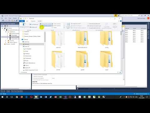 How to Move ASP SQL Server Database File from LocalDB to Project Folder