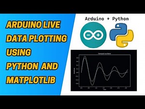 Plot Arduino data using Python & Matplotlib | Arduino PySerial Tutorial | circuiTician