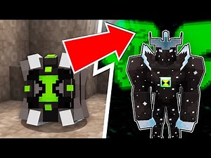 I found Ben 10's Omnitrix with Alien X in Minecraft!