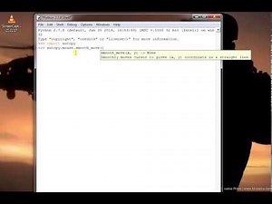 Python Tricks - Moving the cursor with autopy