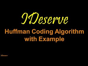 Huffman Coding