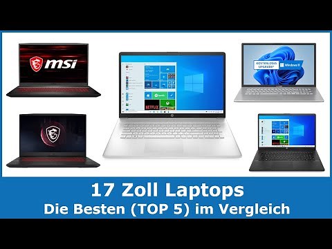 The best 17-inch laptops & notebooks (TOP 5) 🥇 Test winners in comparison (good and affordable)