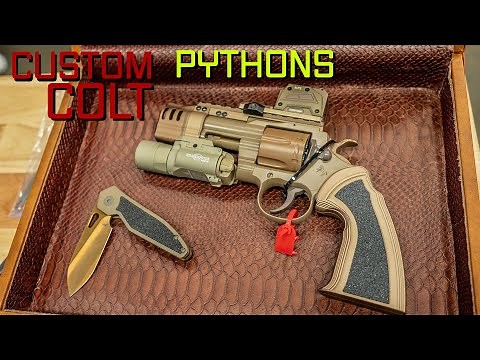 Custom Colt Pythons From Empire! - NRA 2024