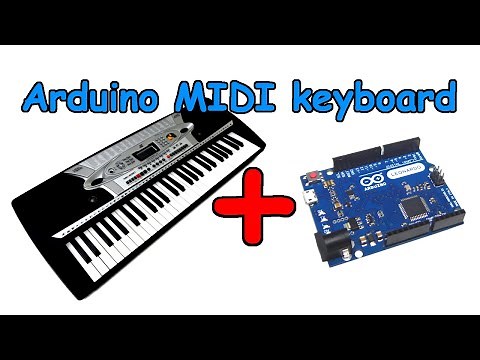 How to make a MIDI keyboard using Arduino | Small Project