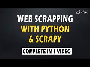 Web Scrapping with Python & Scrapy | Web Scrapping with Python & Scrapy Complete Tutorial | #video10