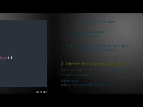 How to Enhance Your Spring Boot API with Additional JSON Fields for Task Counts