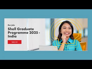 Shell Graduate Programme 2025 – India