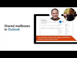Shared mailboxes in Outlook