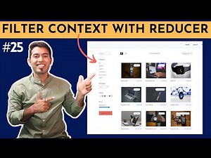 React Ecommerce Website #25: Get Data for Products Page using Context API & useReducre Hook 🔥