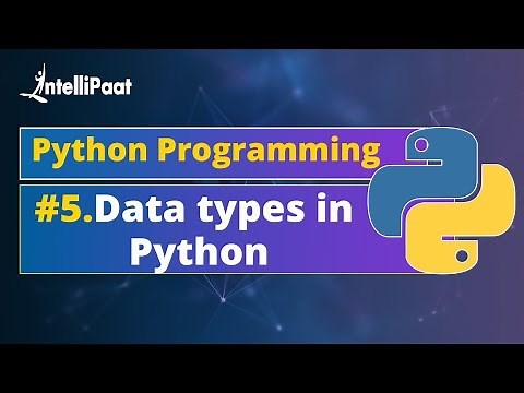 Data types in Python with Example | Python Data types Tutorial | Intellipaat