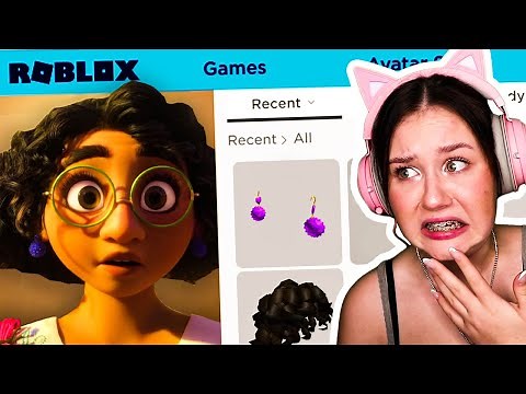 MAKING MIRABEL FROM ENCANTO A ROBLOX ACCOUNT!!