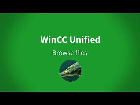 WinCC Unified V18: List files and folders structures with JavaScript