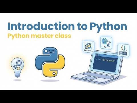 Introduction to Python | Python Programming for Beginners | Learn Python Basics