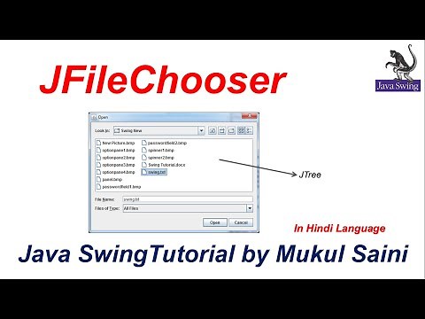 #61 Java Swing Tutorial | JFileChooser in Java Swing