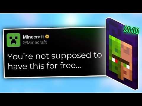 FREE Minecraft Experience Cape | Step-By-Step Guide