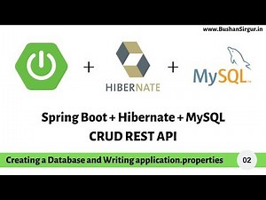 Spring Boot Hibernate - Creating a database and Writing application properties [Part 2]