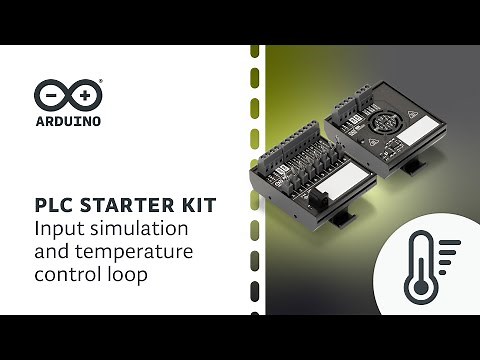 Arduino PLC Starter Kit: Input Simulation and Control Loop