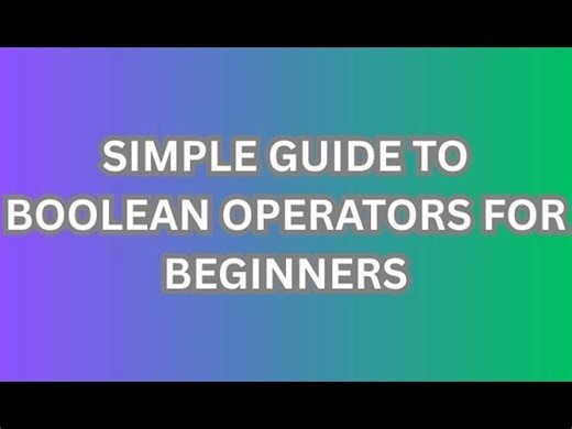 What Are Boolean Operators (AND, OR, NOT, Modifiers Explained)? | Rodney Itaki